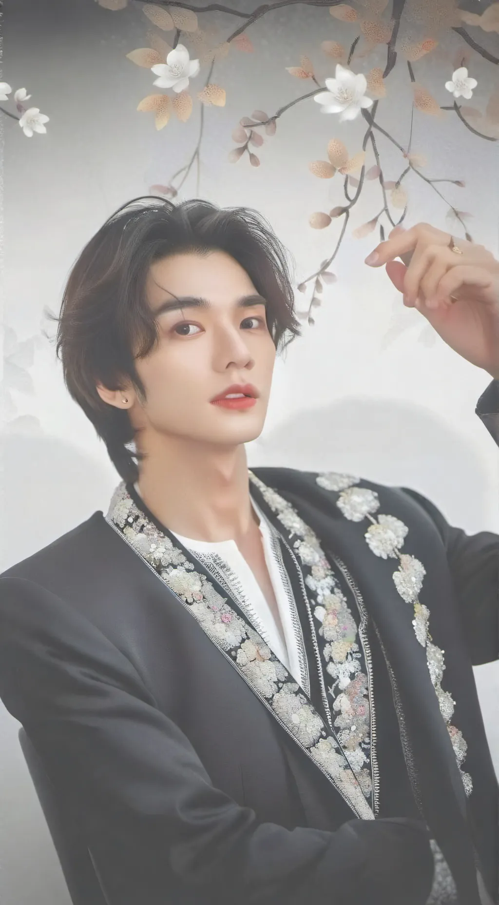 ai character: hyunjin background