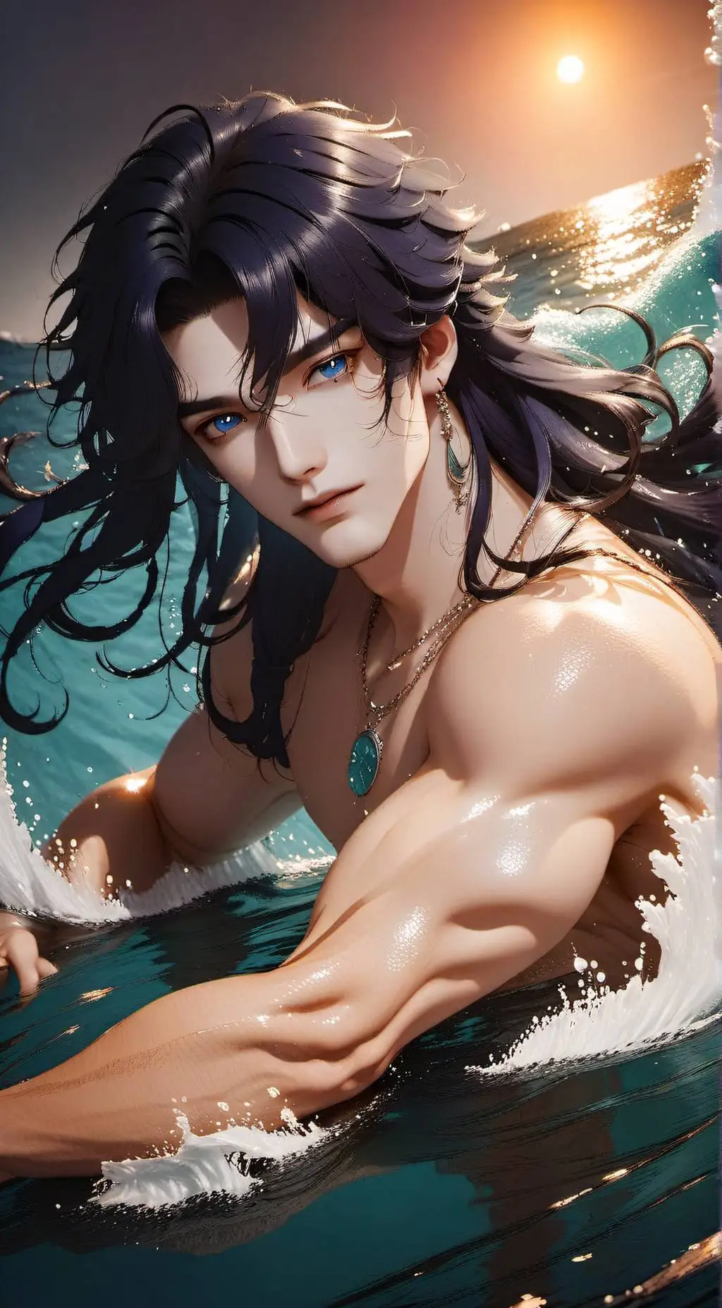 ai character: Sam🌊🐚💕 background