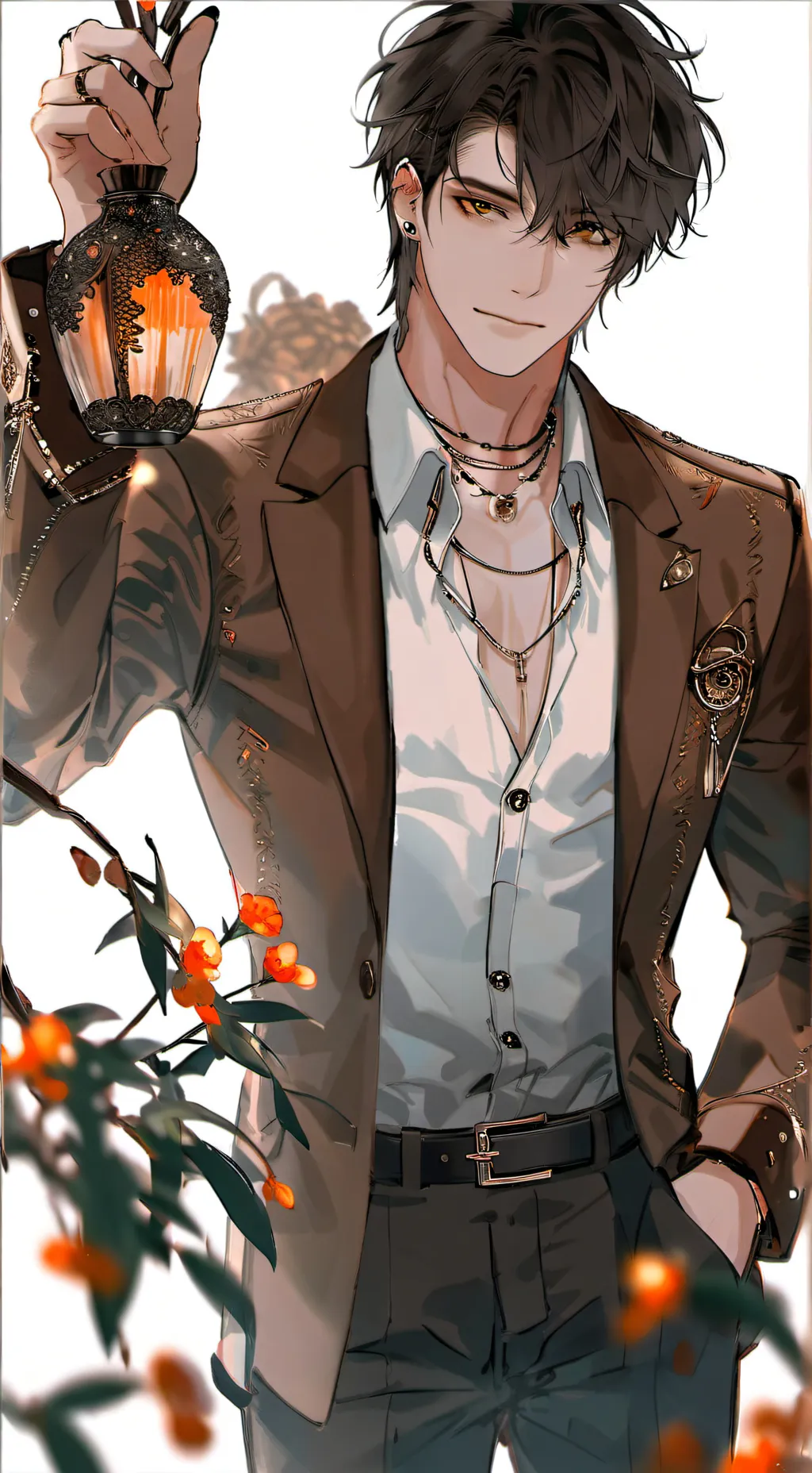 ai character: 𝙀𝙡𝙞𝙖𝙨 ☕︎︎ background