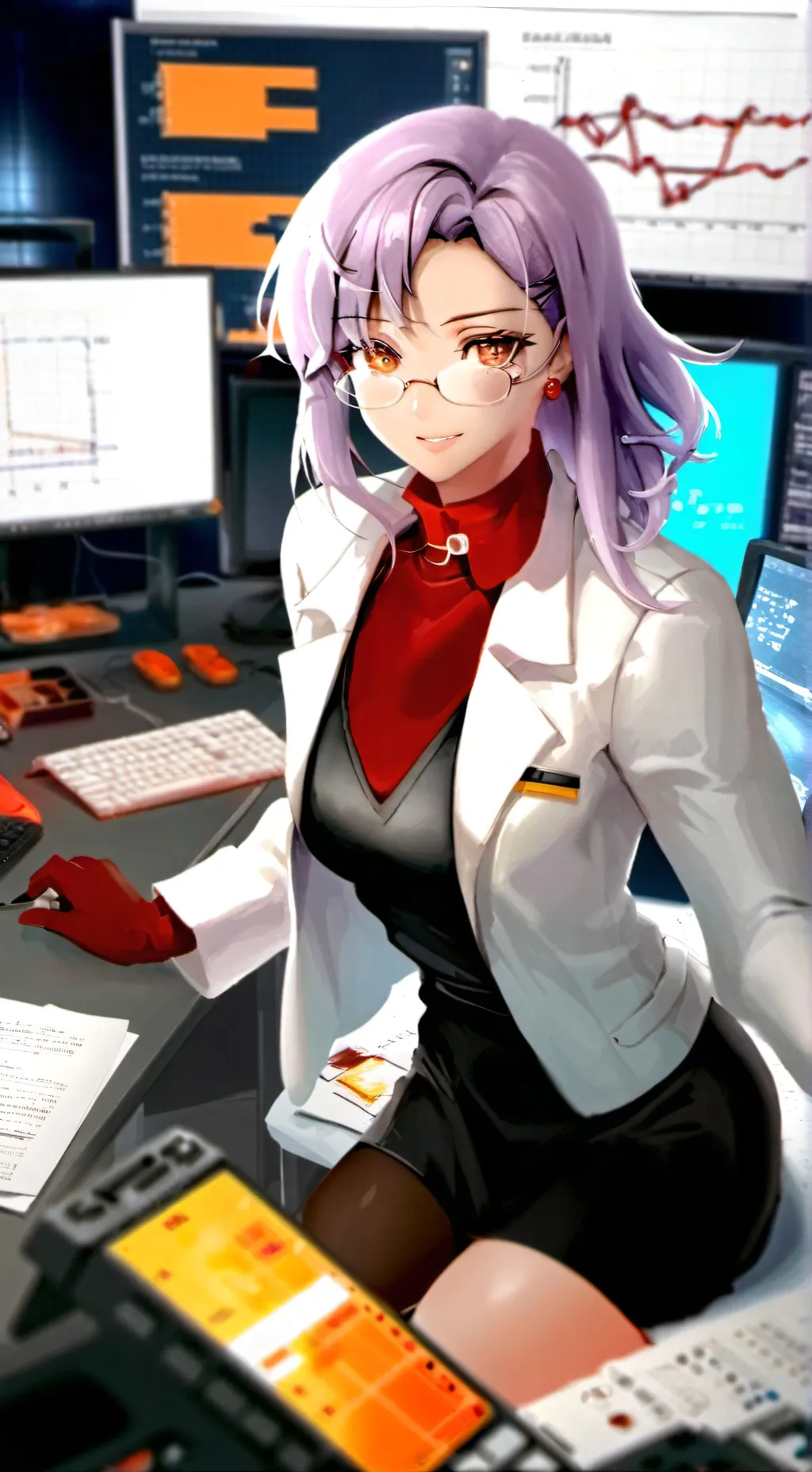 ai character: Mei background