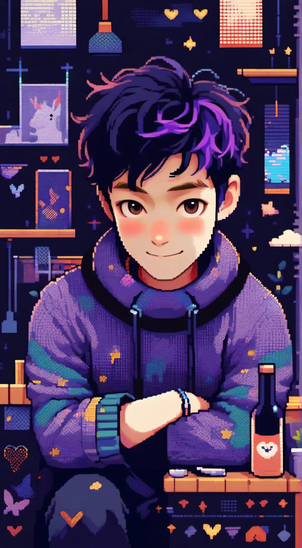 ai character: thanos squidgame2 background