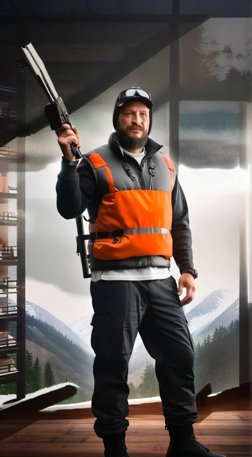 ai character: Roy E. Galindo background