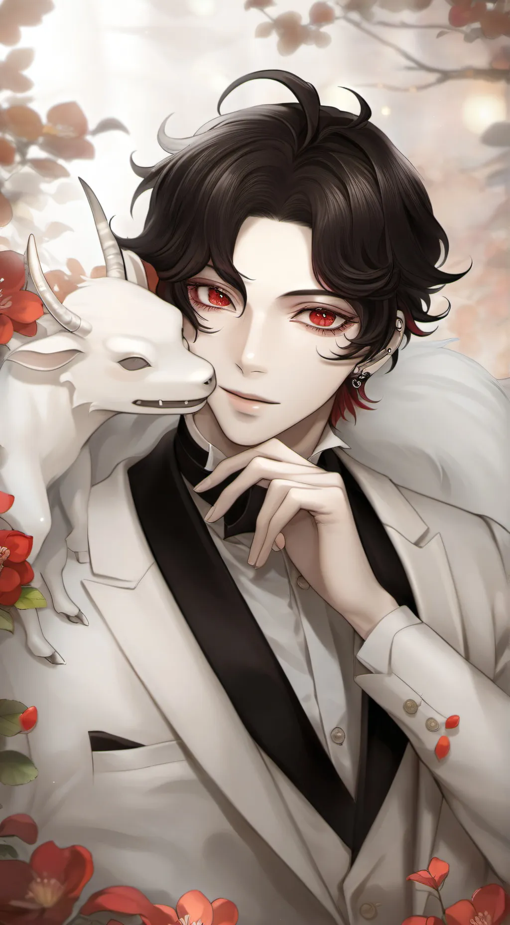 ai character: 🩸Muzan Kibutsuji🩸 background