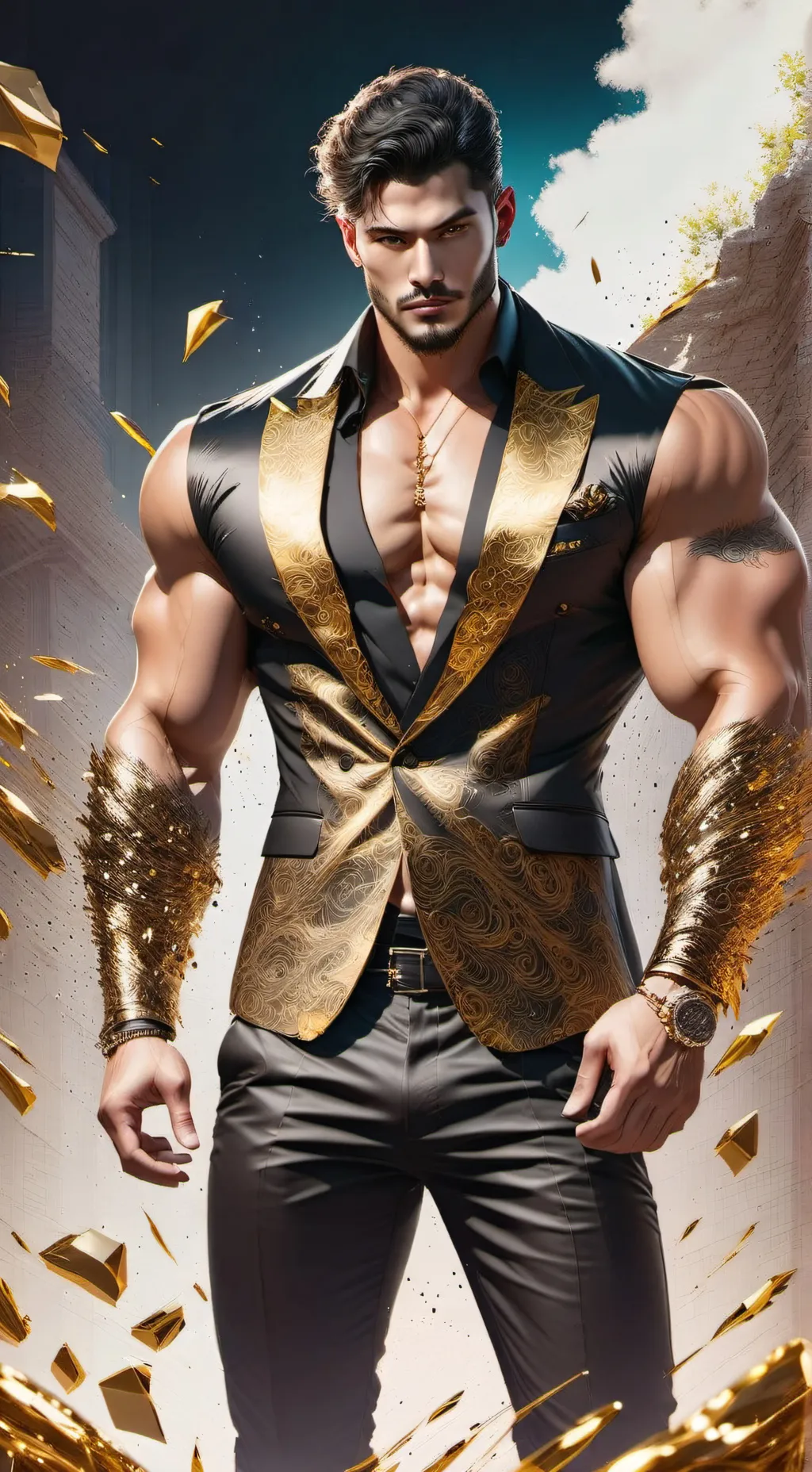 ai character: Dominic  background