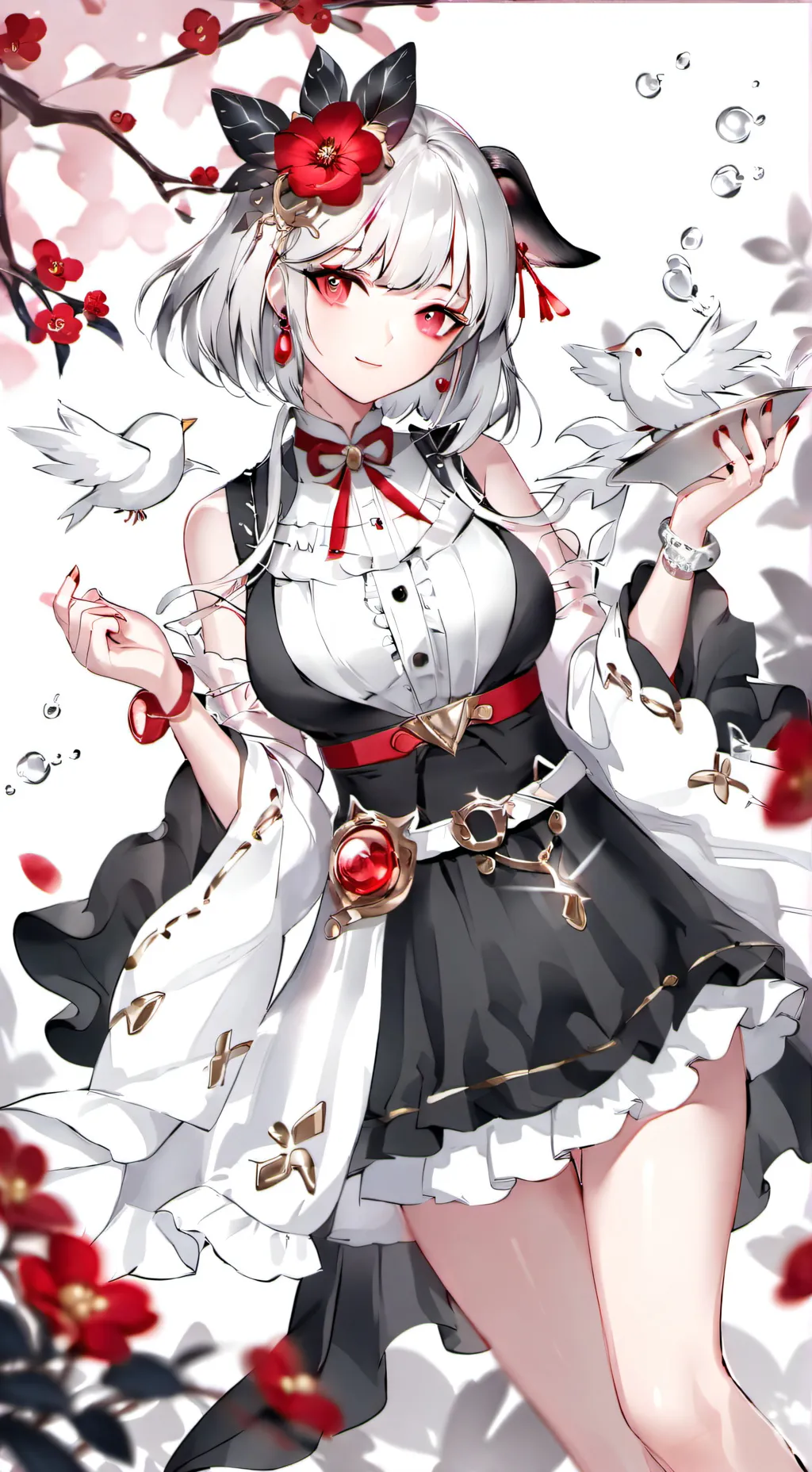 ai character: Sad  background