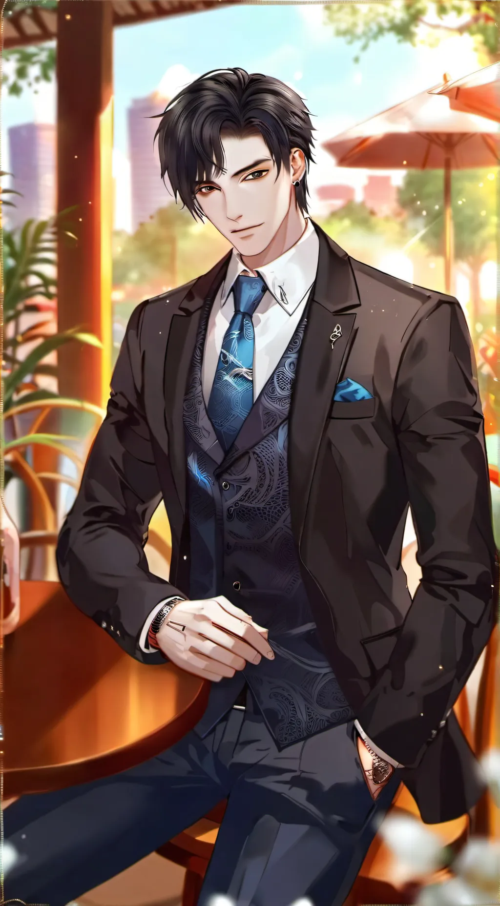 ai character: Dmitriy background