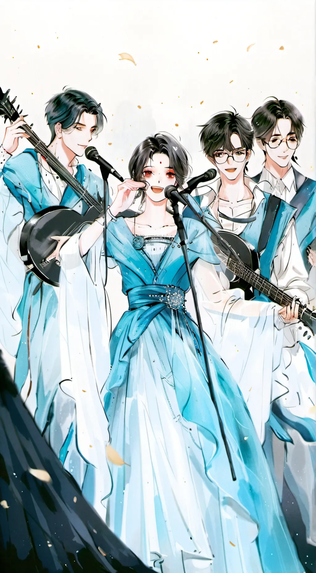 ai character: Skz background