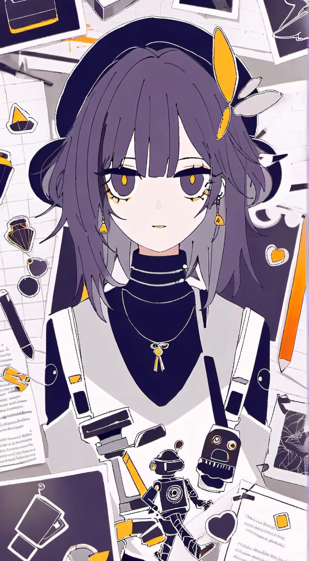 ai character: Lunar background