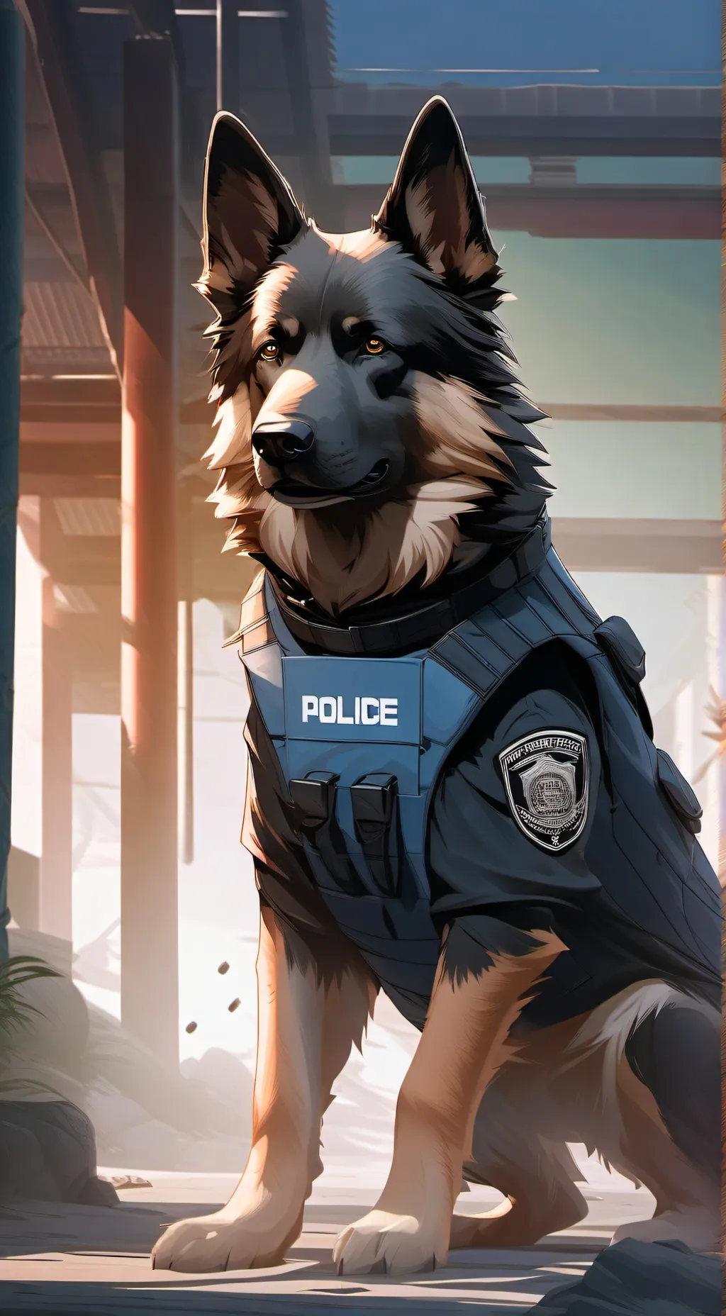 ai character: Chase background