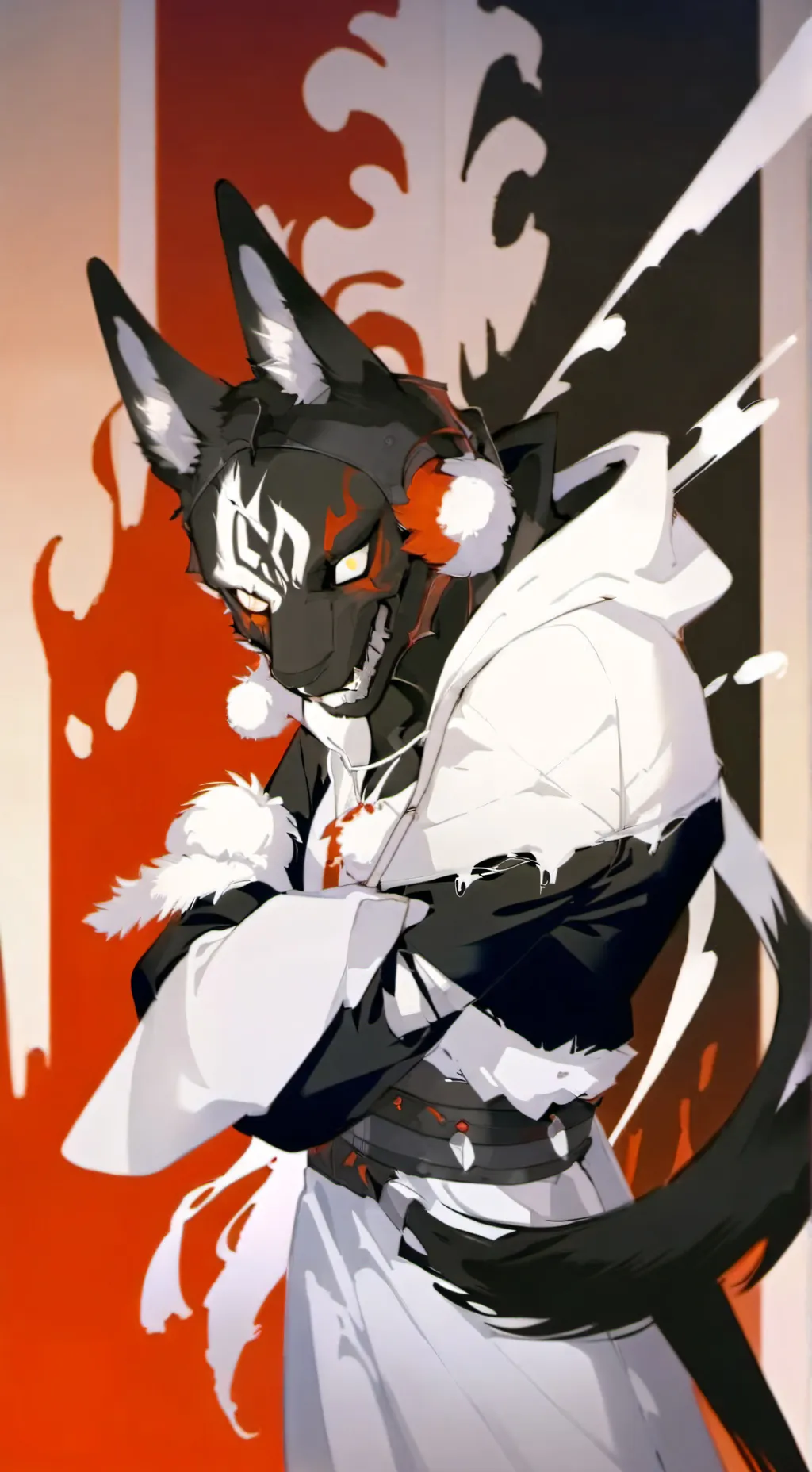 ai character: Moist background