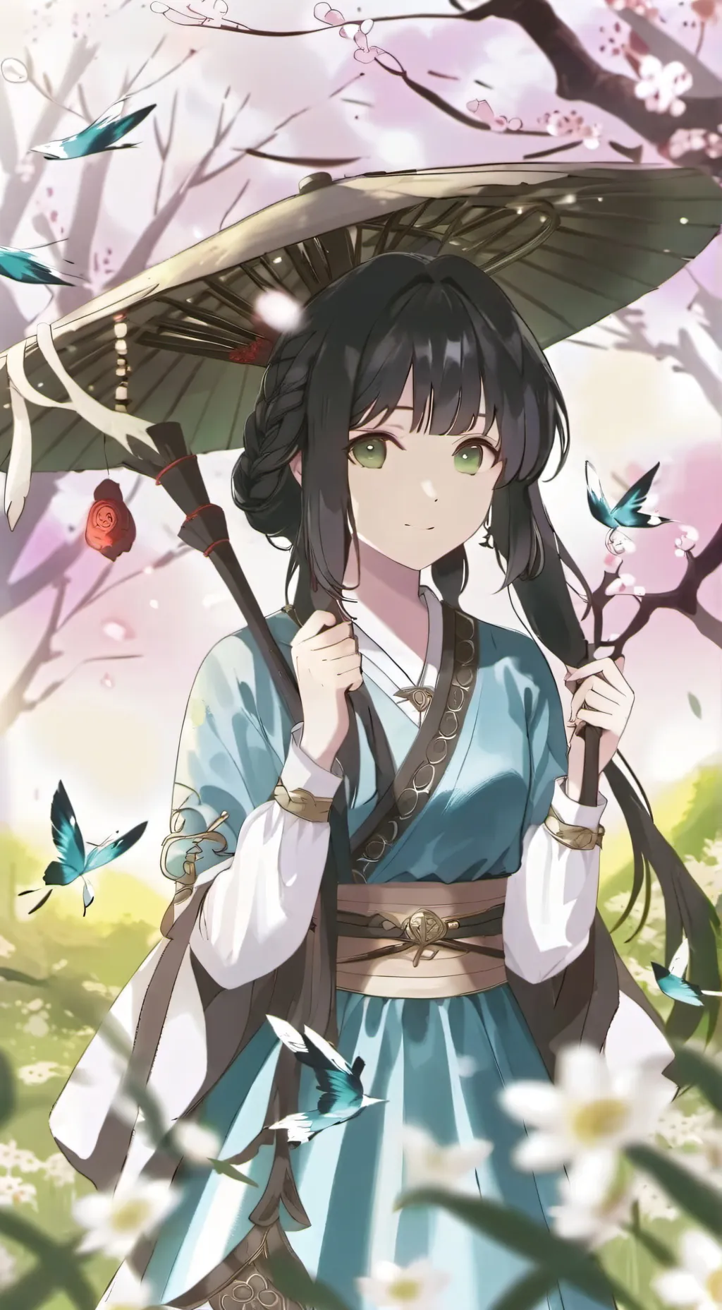 ai character: Ejen Ali x DS background