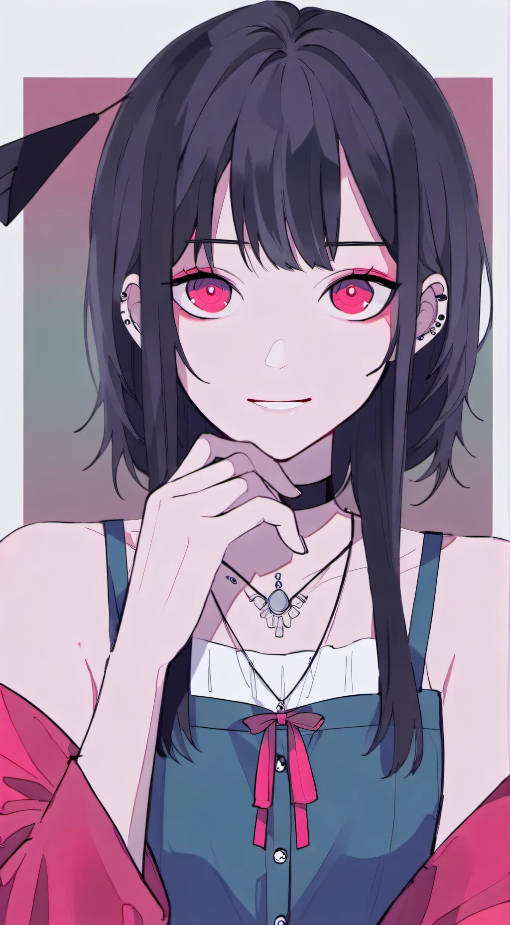 ai character: Mha Fire rocks background