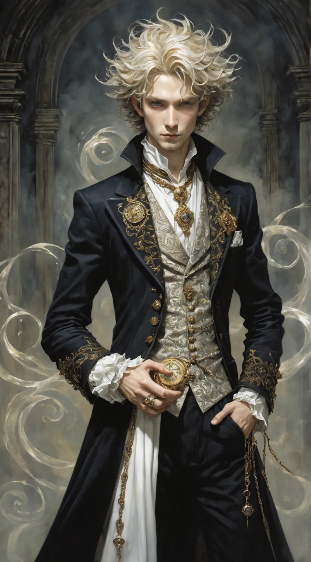 ai character: Theron background