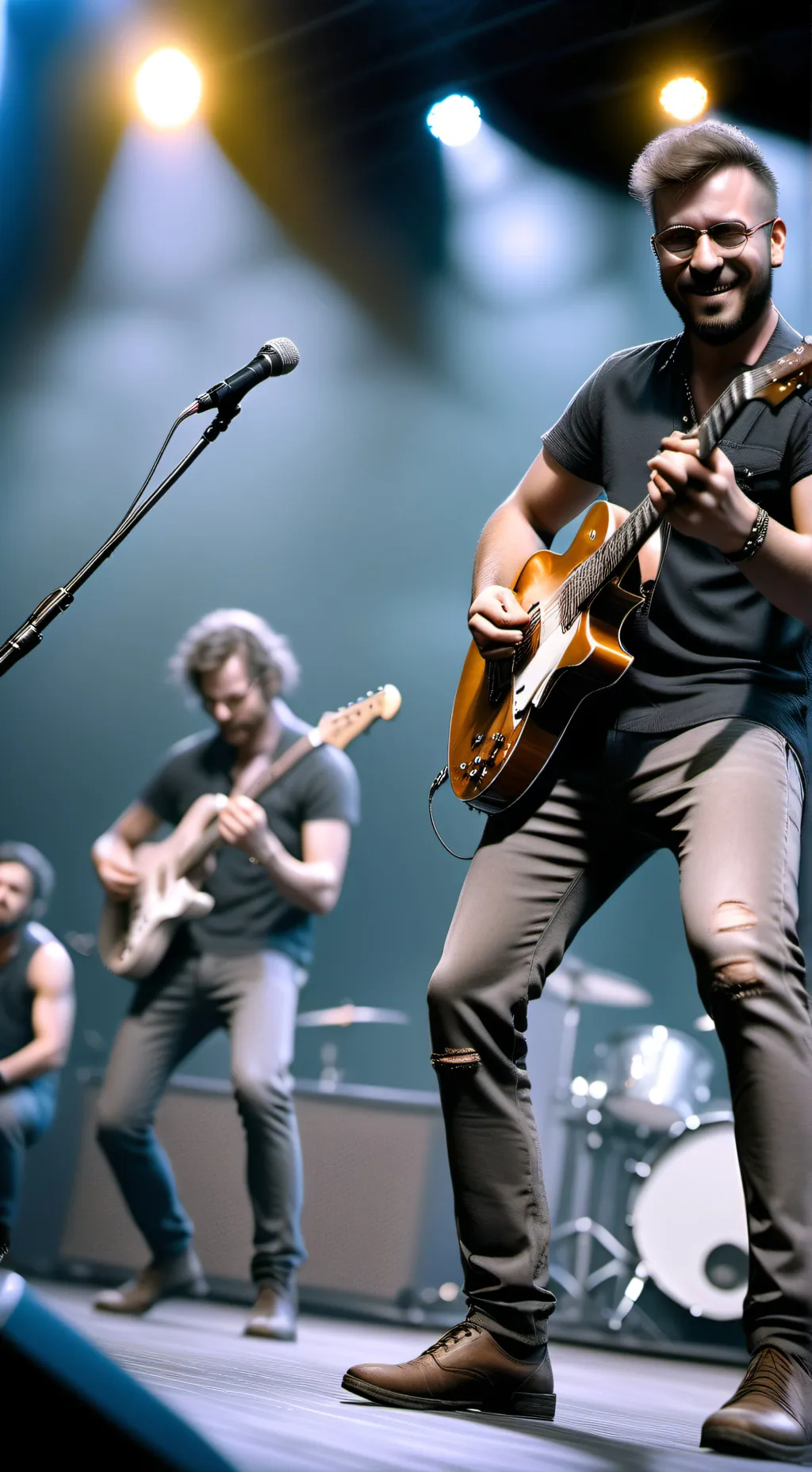 ai character: Good kid band background