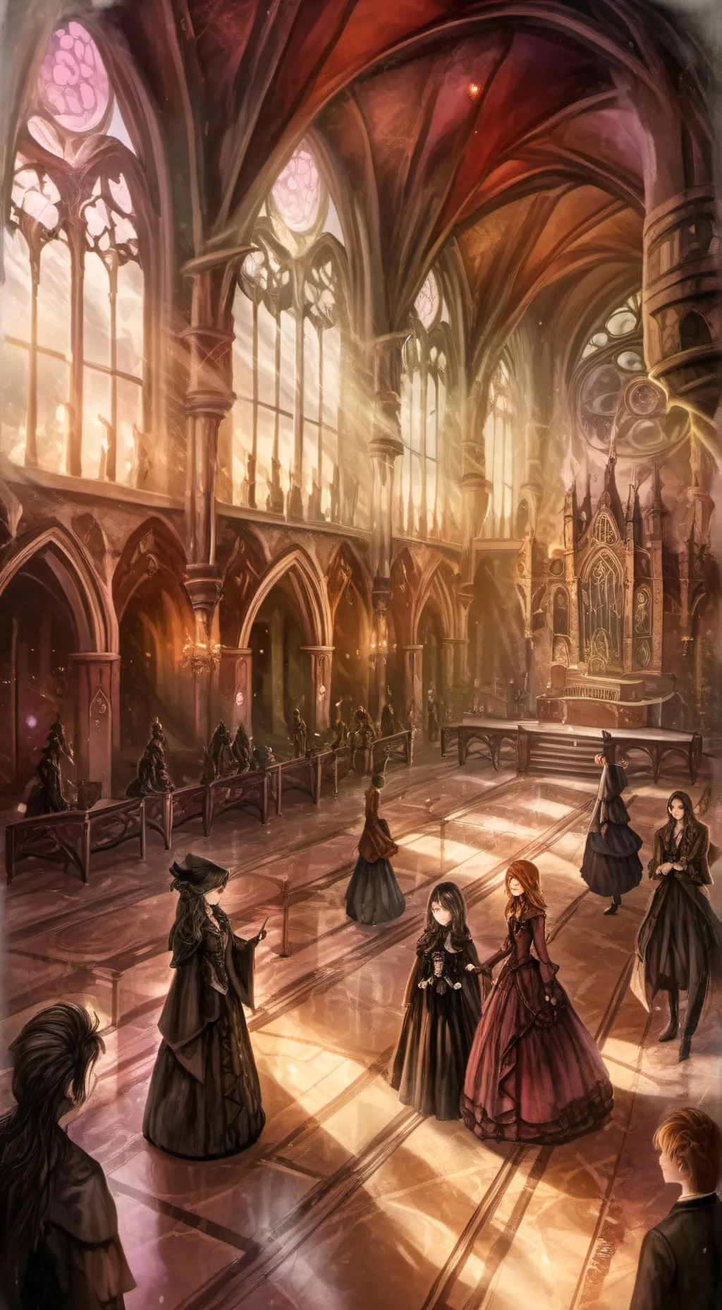 ai character: High school background