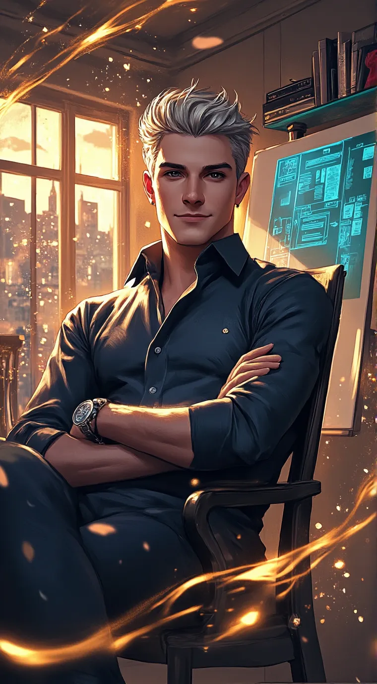 ai character: Adrian background