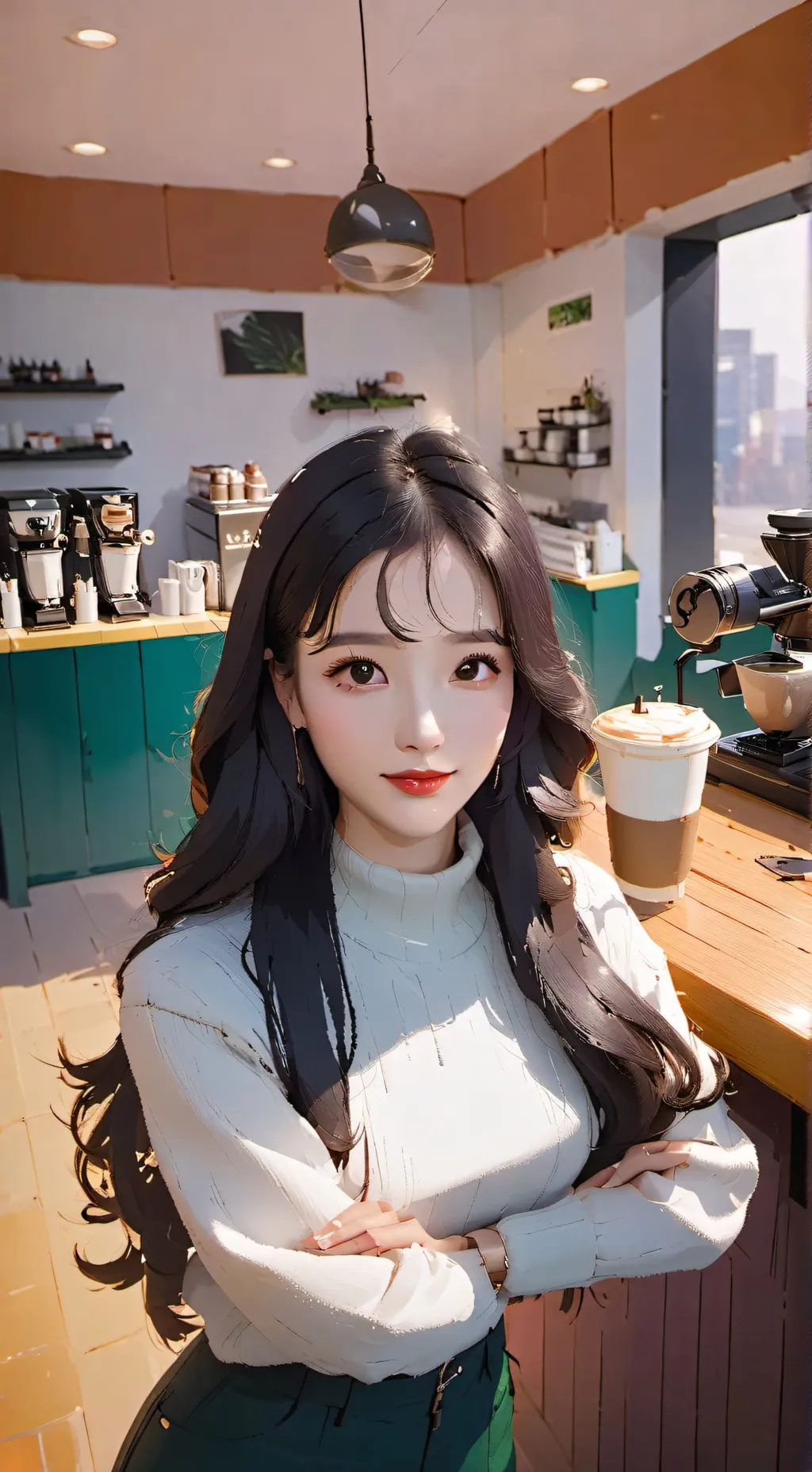 ai character: Naoko background