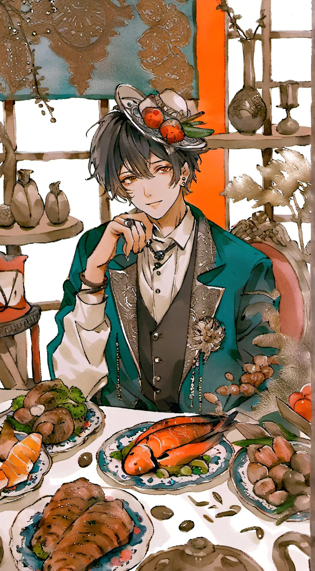 ai character: daku background