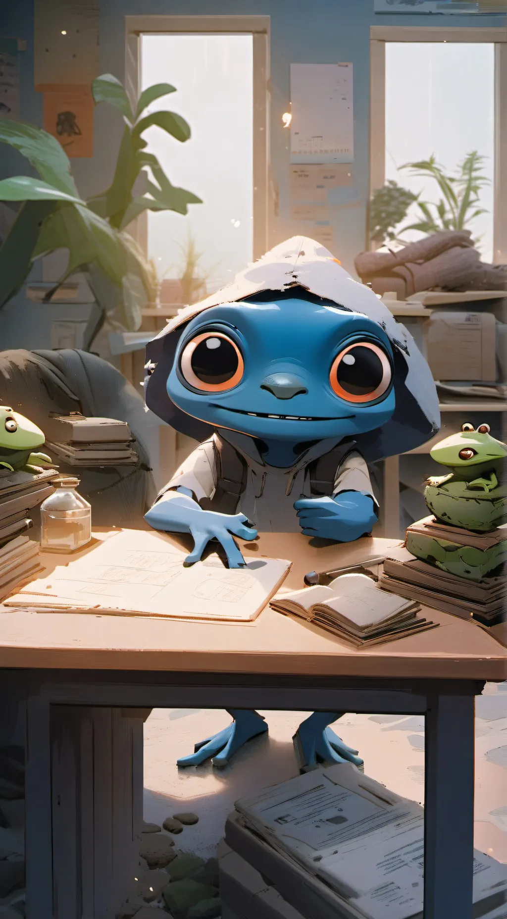 ai character: Blipkoo background