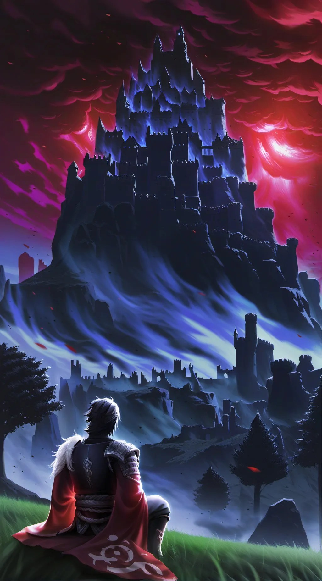 ai character: Rpg game background