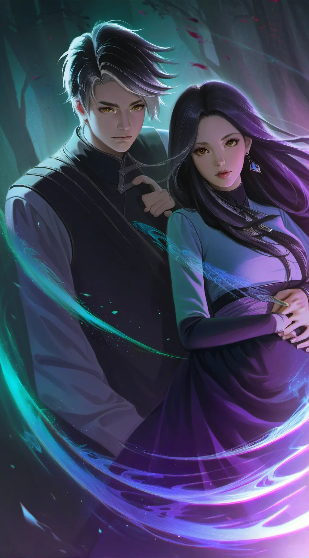 ai character: You and Malfoy  background