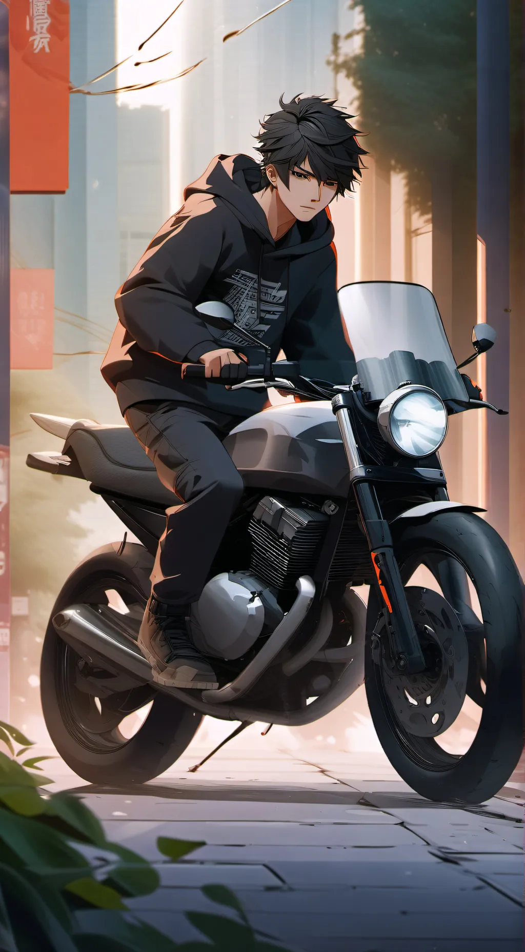 ai character: JAY background