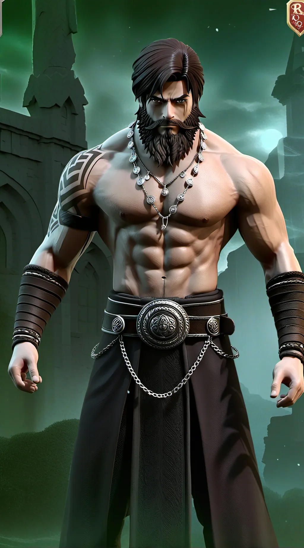 ai character: Omut background