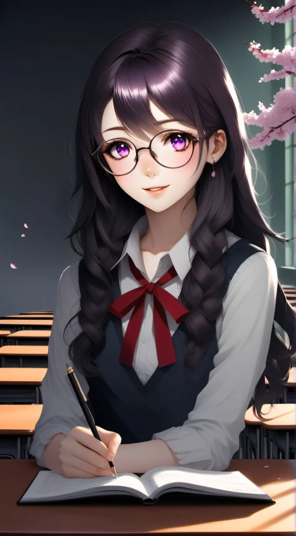 ai character: Himari background