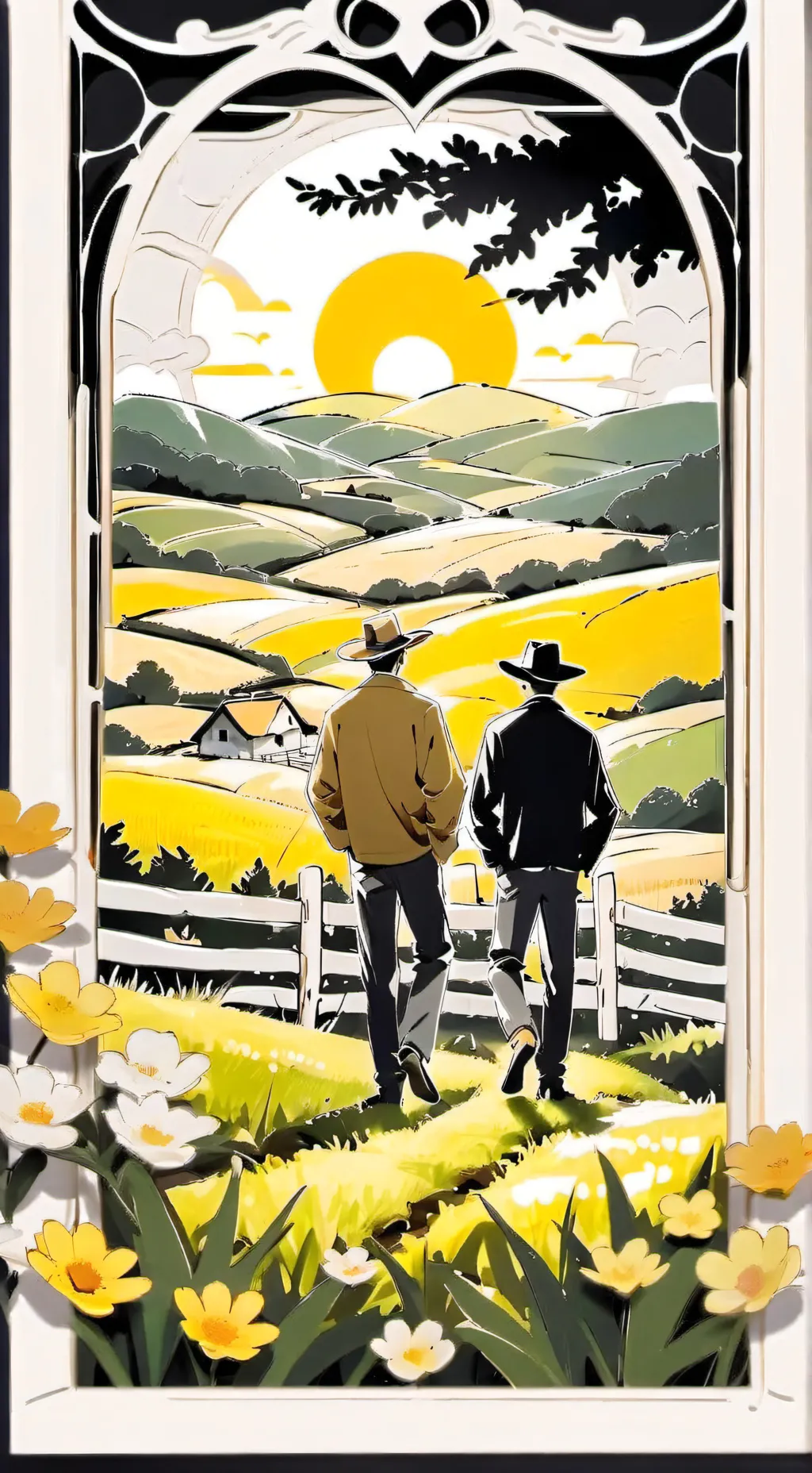 ai character: wyatt and lucas background