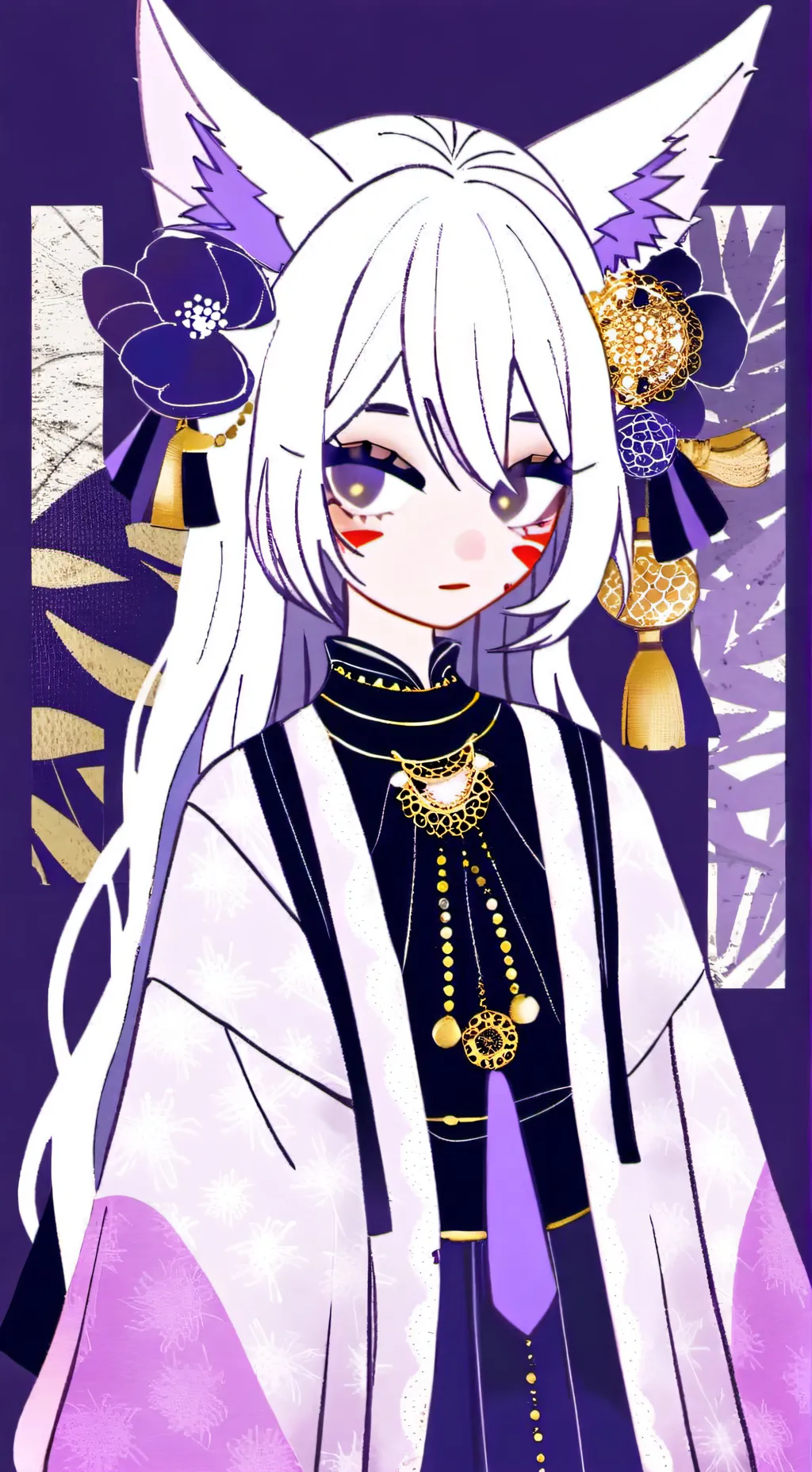 ai character: Fox background