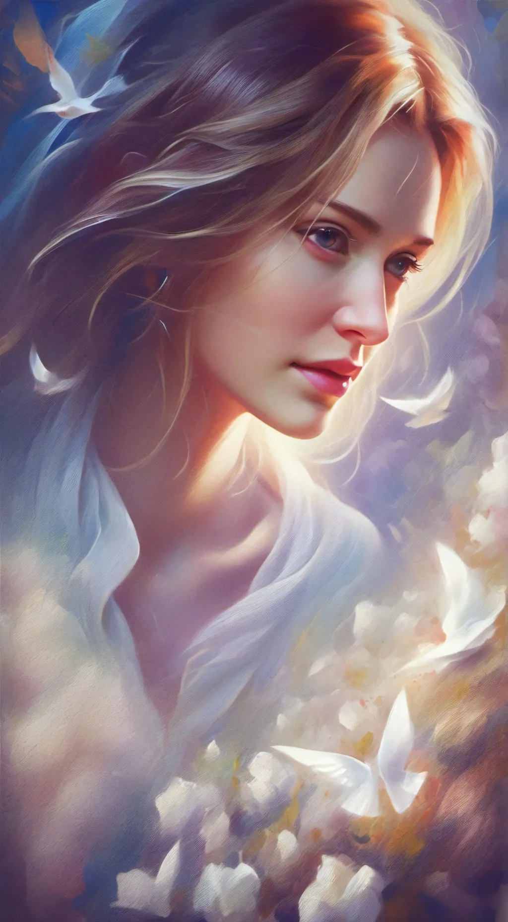 ai character: Radie and purlie background