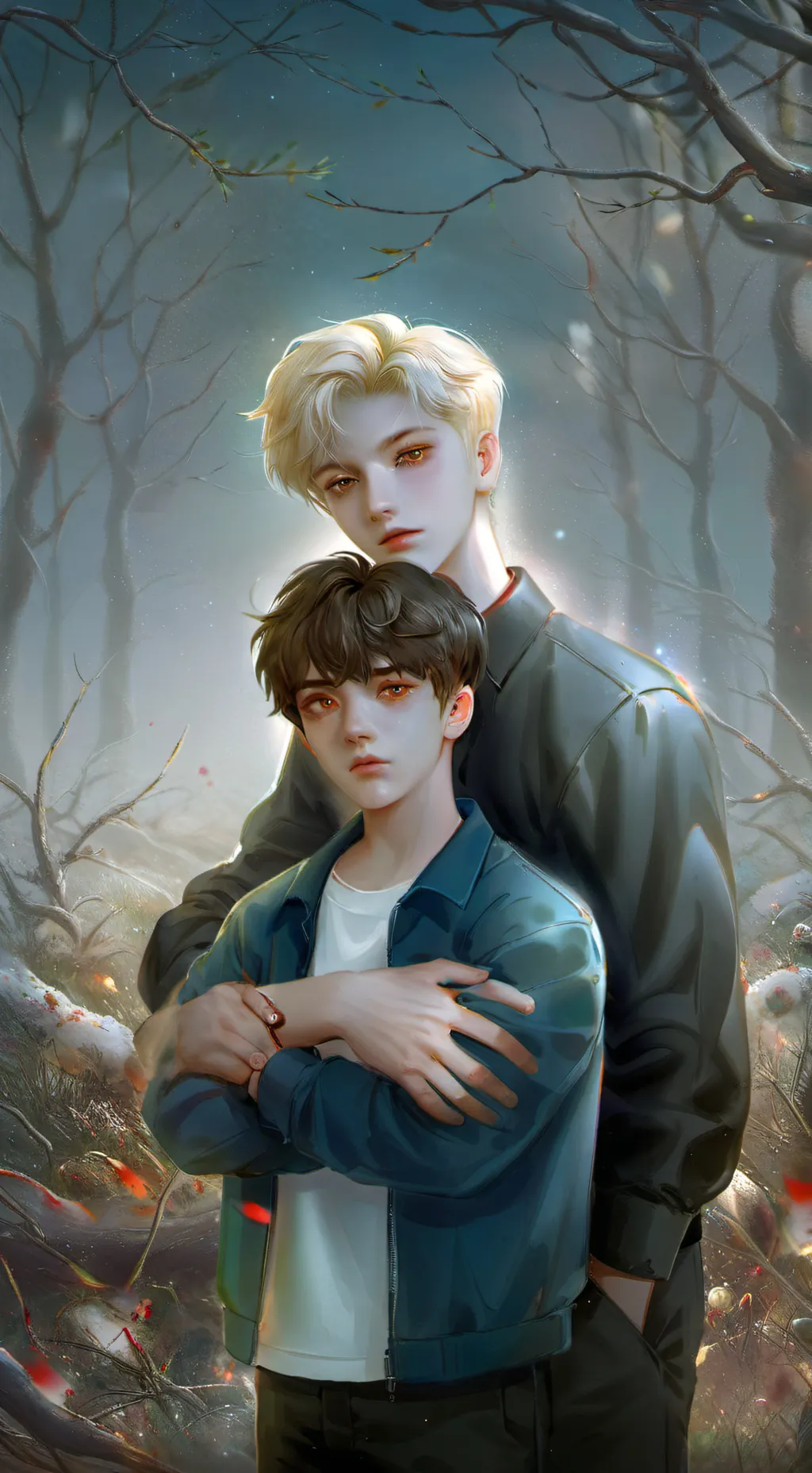 ai character: Ян  background