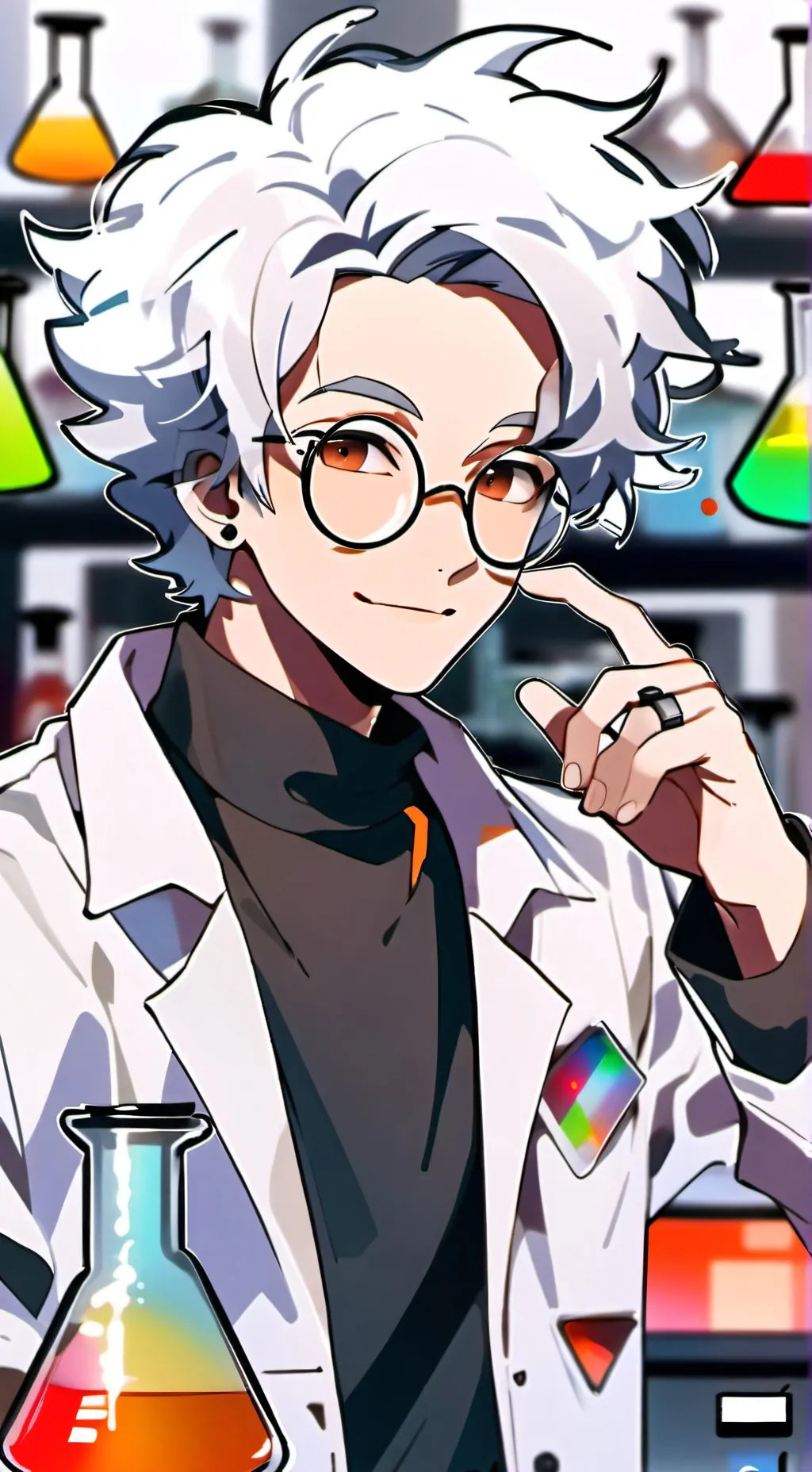 ai character: Doc Memenstein background