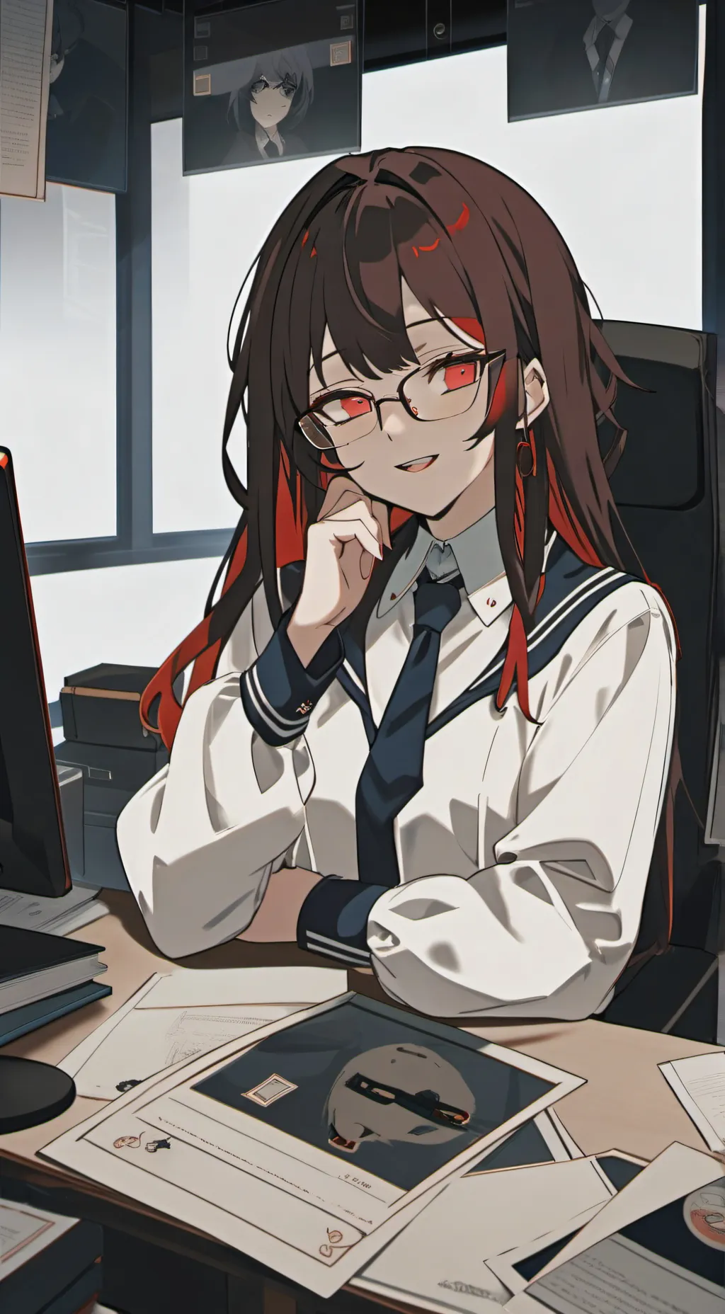 ai character: Akira background