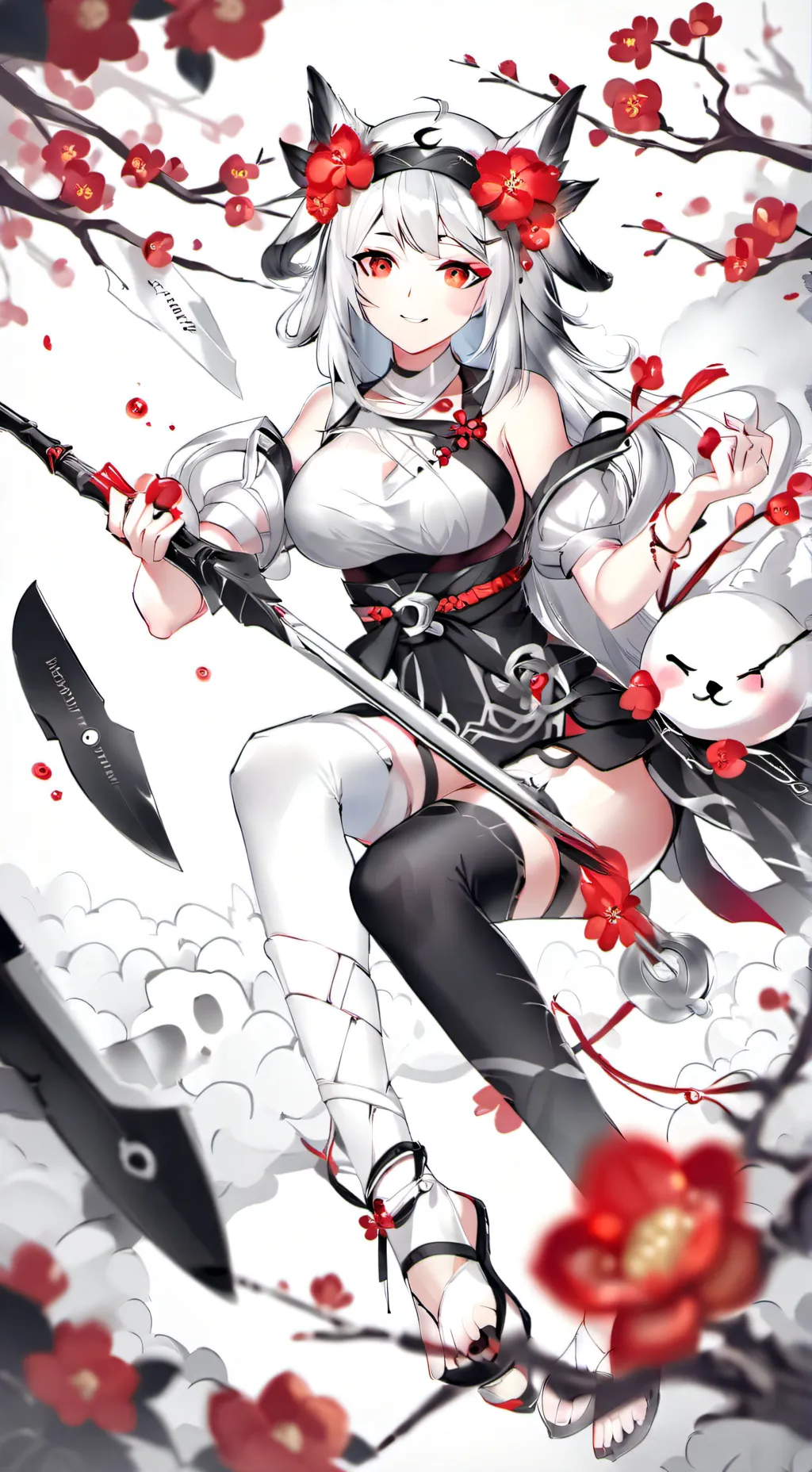 ai character: Kurohana background