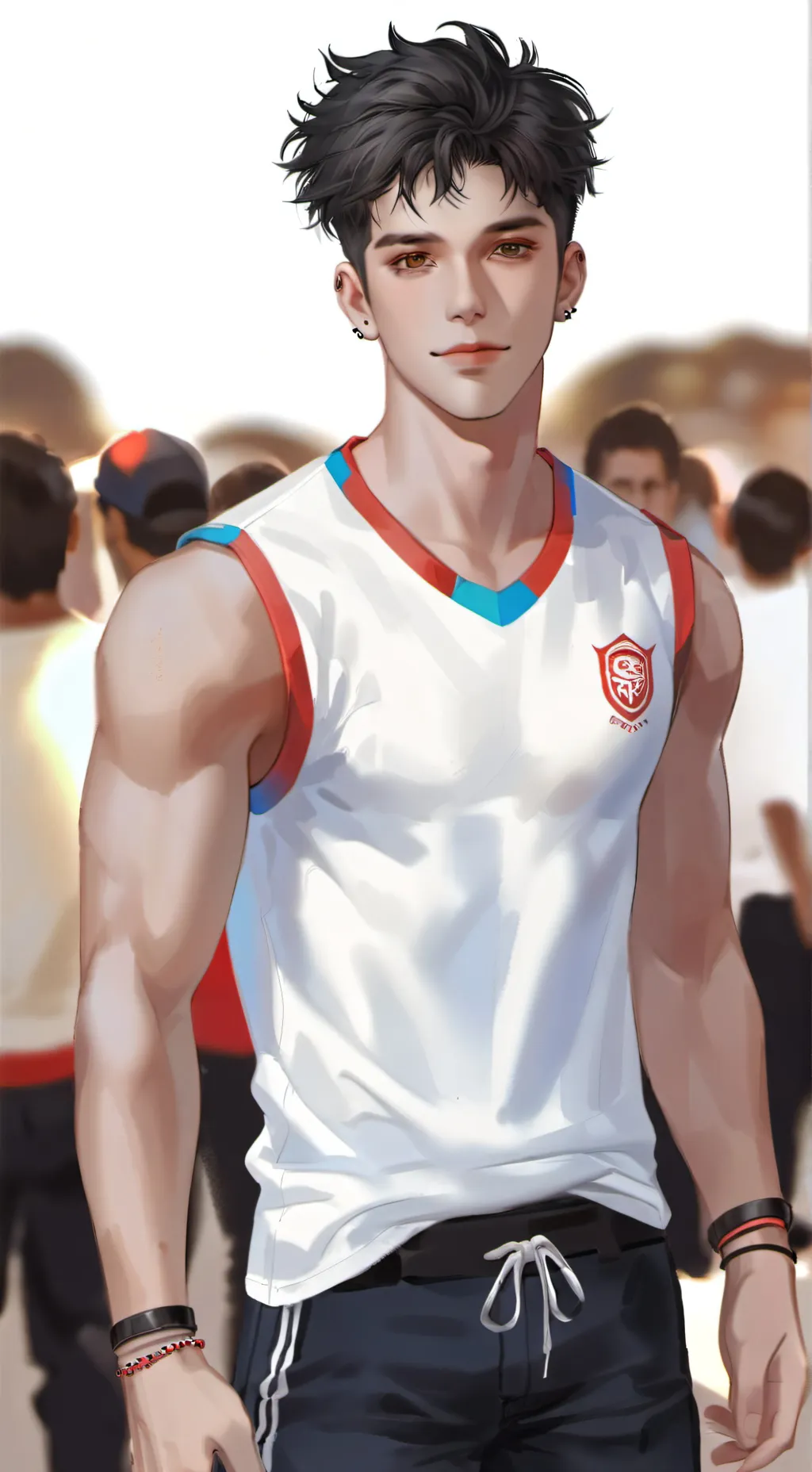 ai character: lukas uwu background