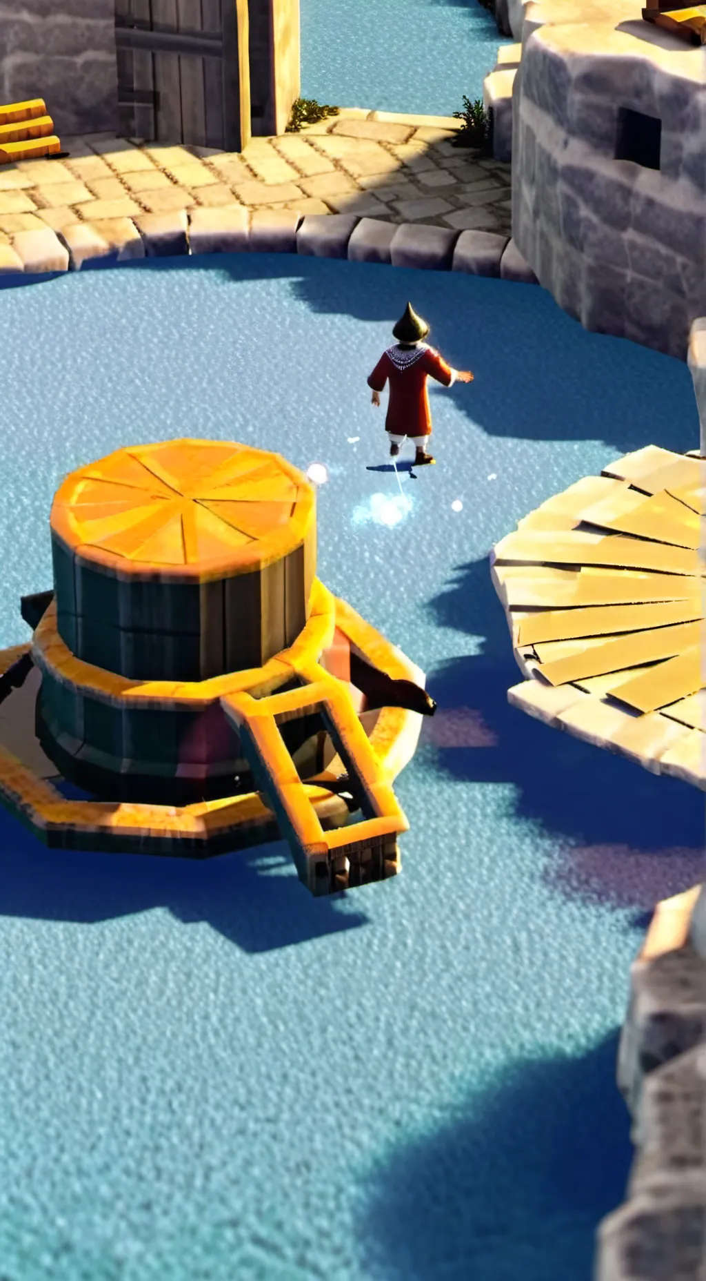 ai character: Juego del calamar  background