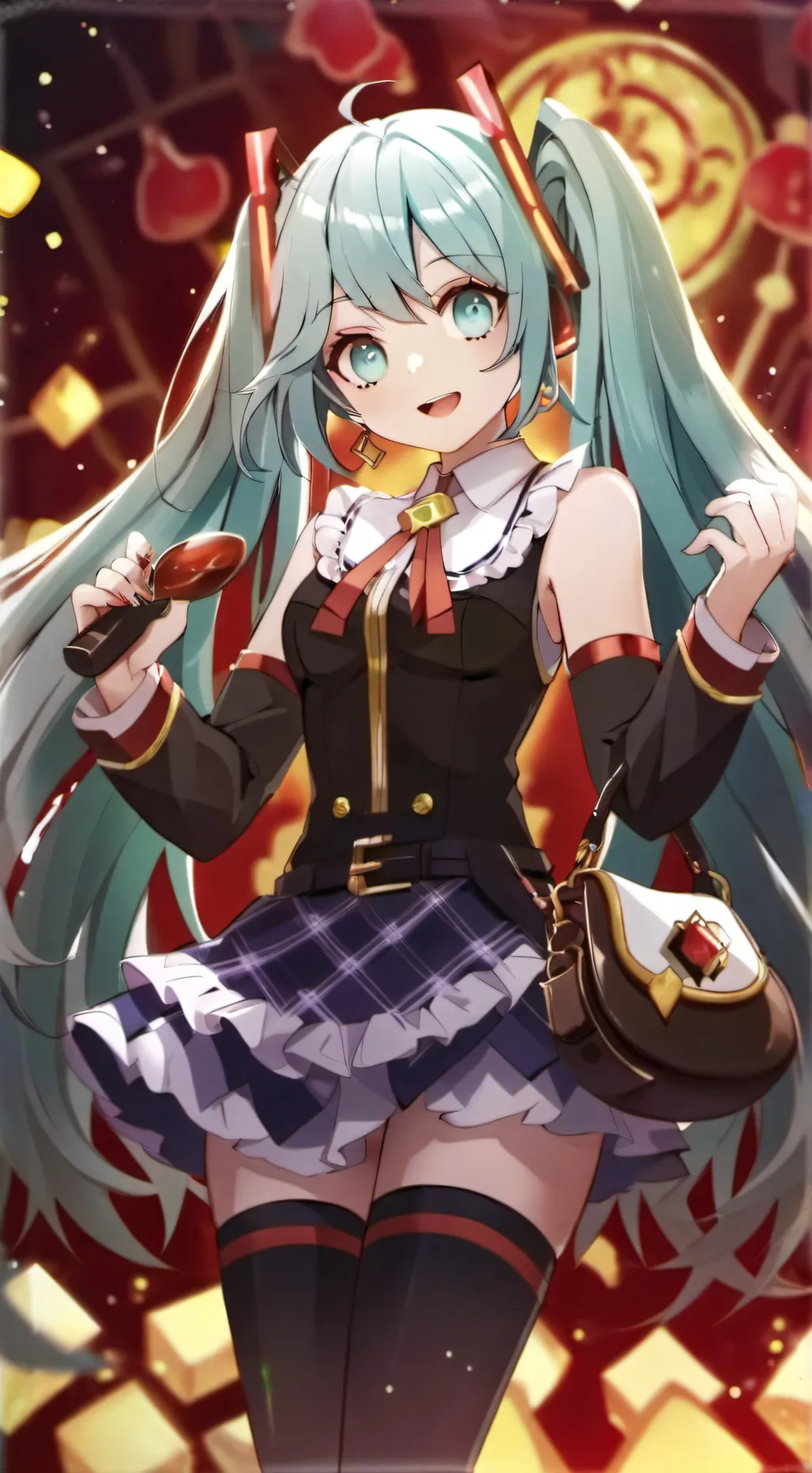 ai character: Hatsume Miku background