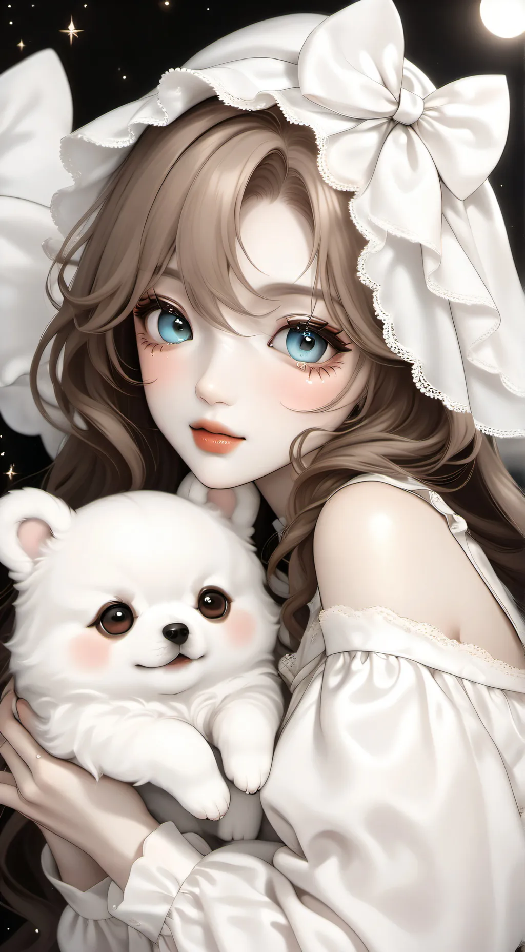 ai character: SLEEPOVER;) background