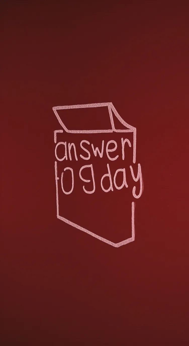 ai character: answer day background