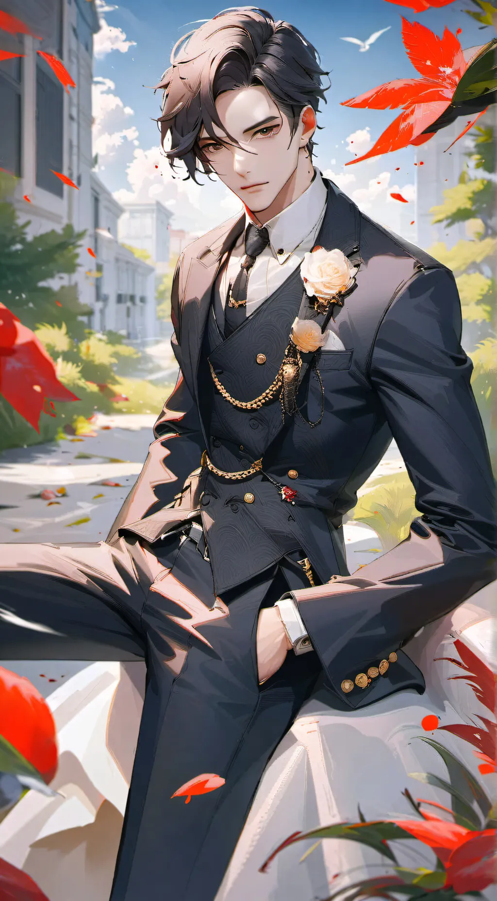 ai character: garde du corps background