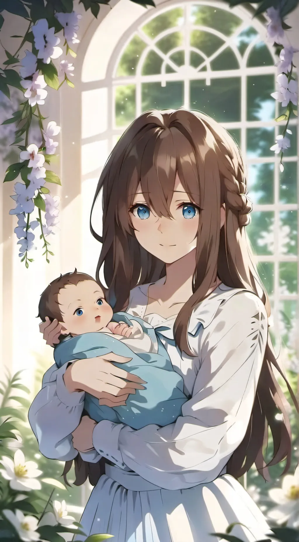 ai character: Beatriz(sua mamae) background