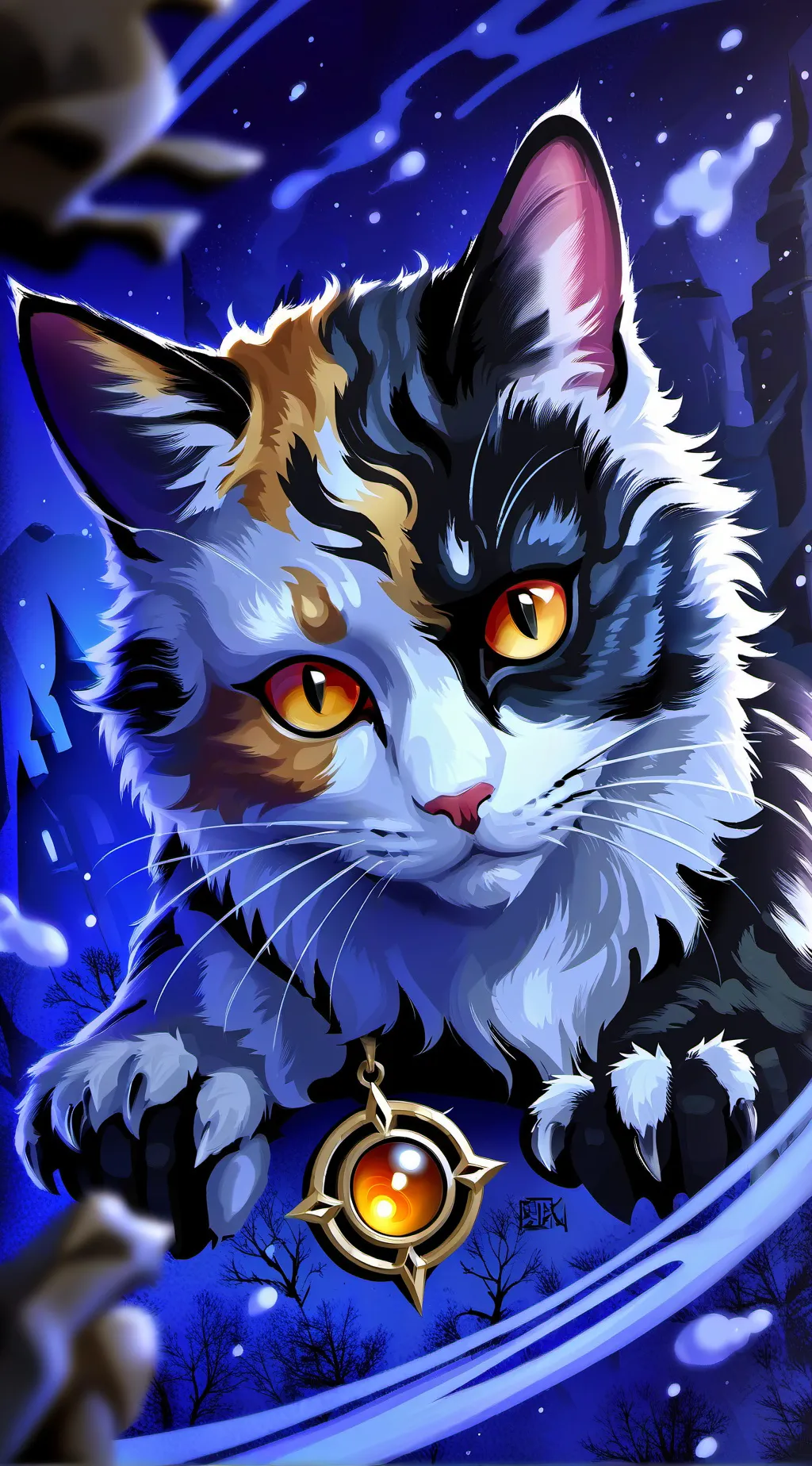 ai character: Mapleshade background