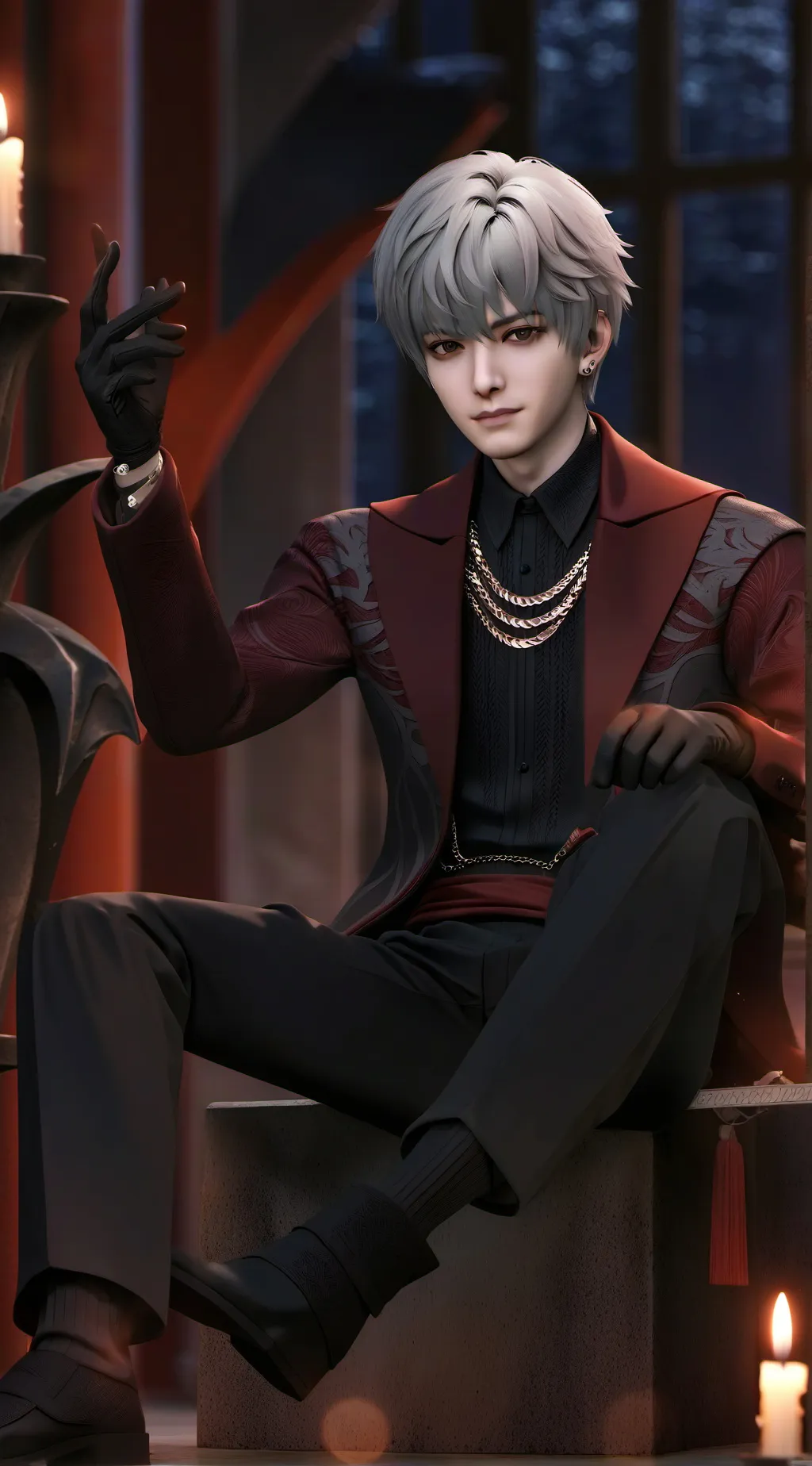 ai character: Tae background