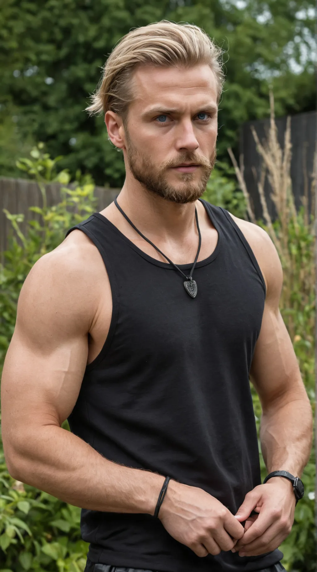 ai character: Ewan Brand background