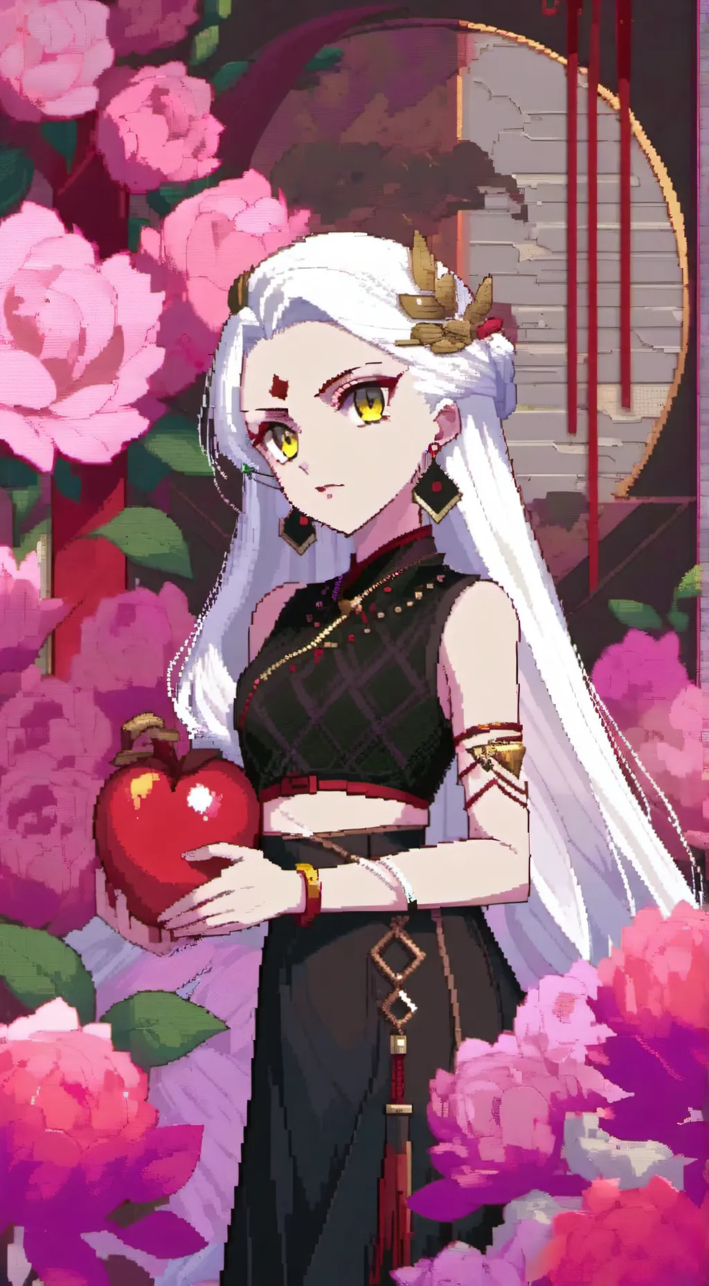 ai character: Daki background