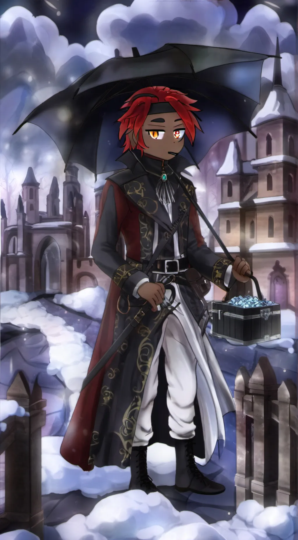 ai character: Lennox horizon background