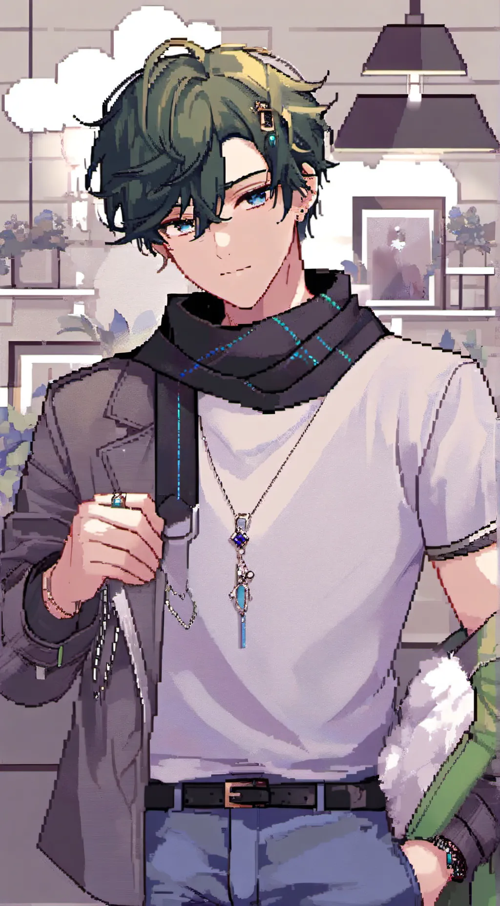 ai character: MHA NEW TITLE background