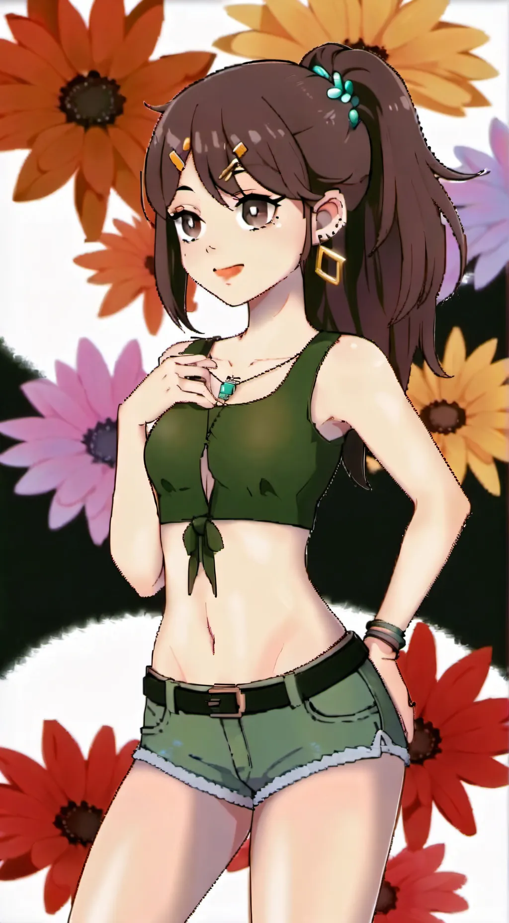 ai character: Luna background