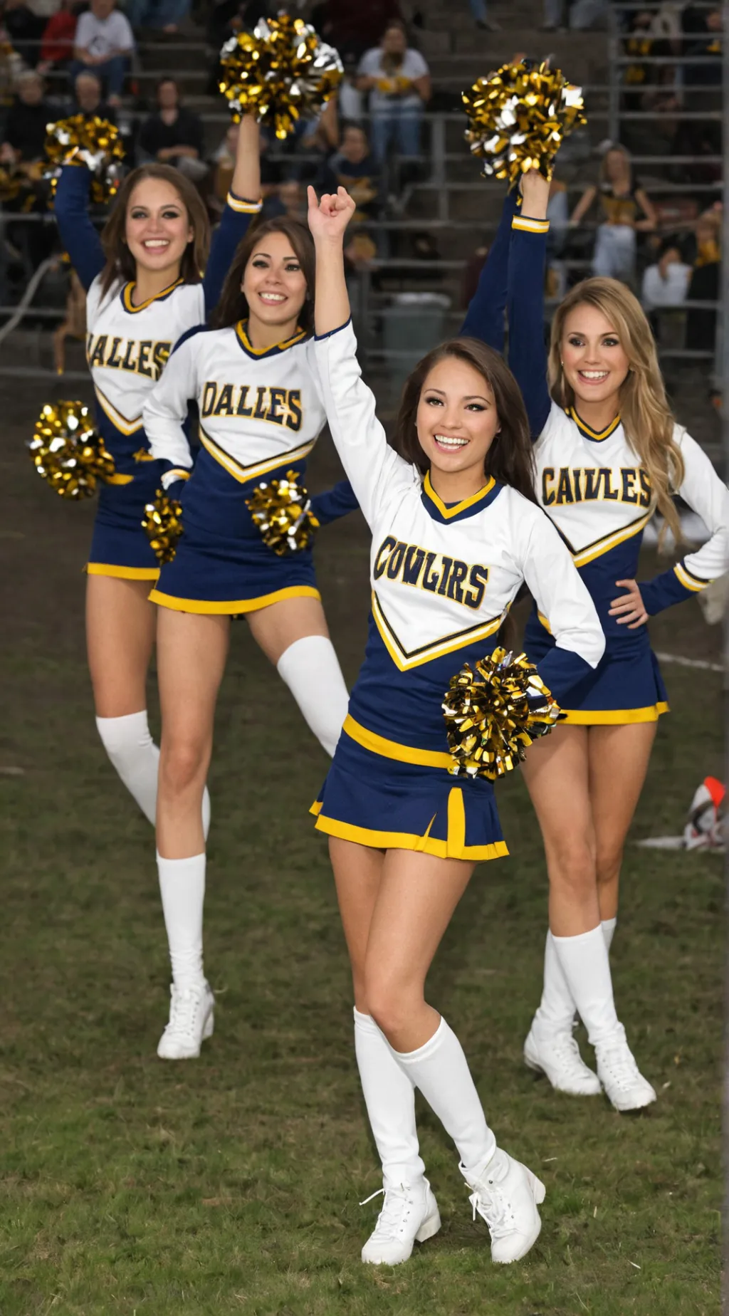 ai character: Dallas Cowgirls  background